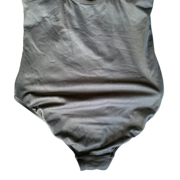 Seafolly Pintucked One Piece Racerback Swimsuit in Black AUS Size 12 / US 8 - Picture 8 of 11